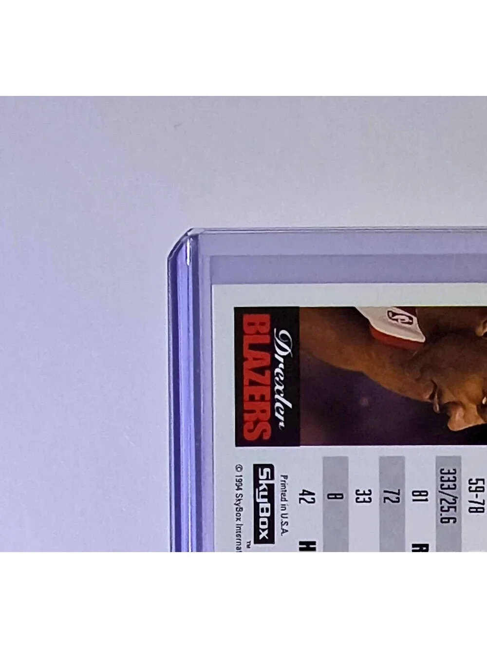 Michael Jordan 1993-94 Skybox Showdown Series VS Clyde Drexler #SS11 Card Bulls